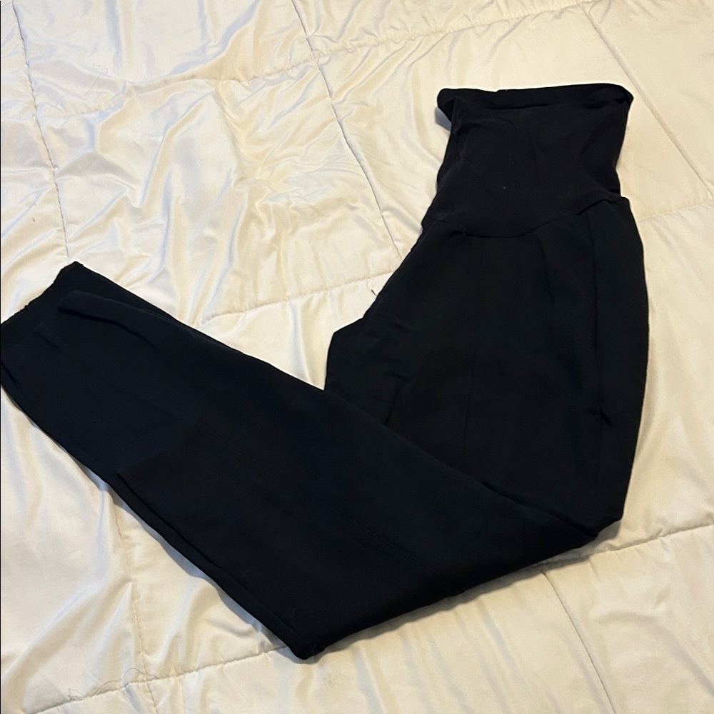 Motherhood Maternity Elegant Black Women's Leggings